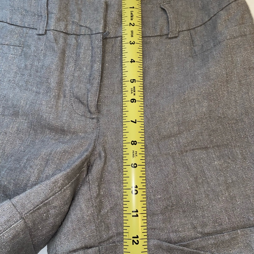 Apt. 9 Shimmering grey and silver Women's Shorts - Picture 4 of 6